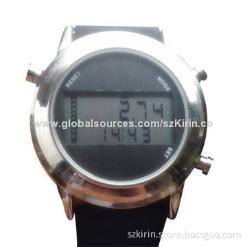 Pedometer sports watch, can work accurately at any direction 360 degrees, record the steps/calories